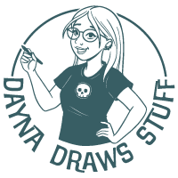 DaynaDrawsStuff - Dayna Barley-Cohrs Illustration and Design